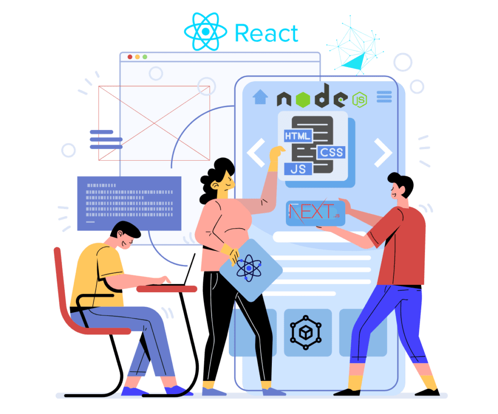 React js-Next js-Node.js Development